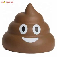 Supply Promotional Gifts Emoji-Smiling Poop Giveaway Custom Mini Stress Ball