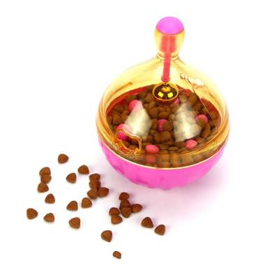 Adjustable Dog Treat Ball Interactive IQ Food Dispenser Ball Puzzle Toy Slow Feeder Dog Puzzle Tumbler Ball Toy