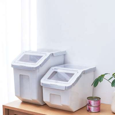 New design PP Plastic Rounded Grade Dog Cat Pet Food Storage Pet Food Storage Container